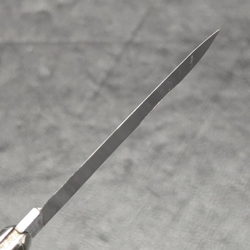 英國古董白珍珠貝殼柄不銹鋼刀片折疊水果刀